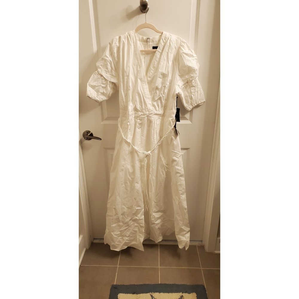 Cris Belted Maxi Shirt Dress Gabrielle Union X FTF